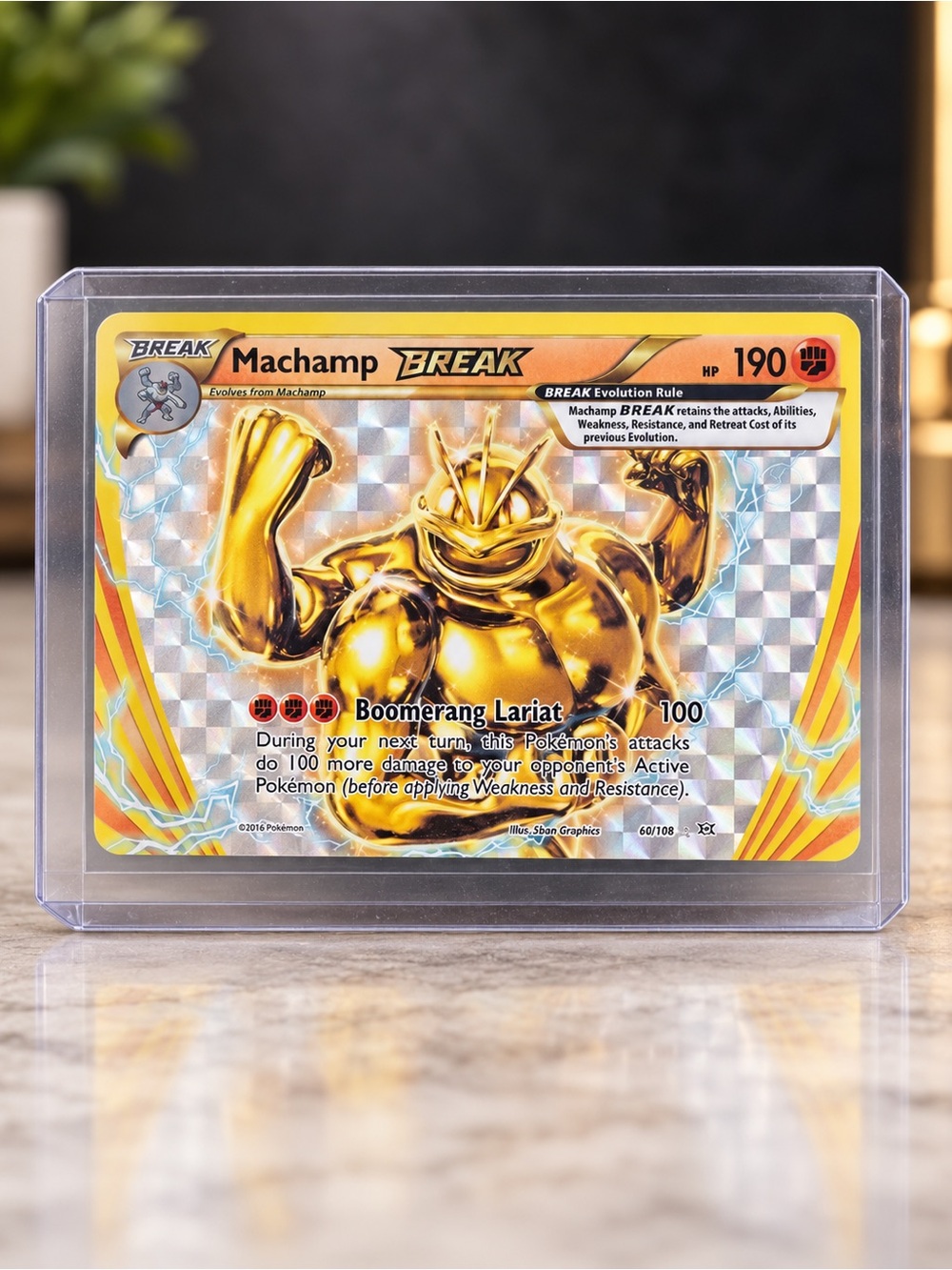 Pokémon Machamp BREAK 60/108 XY Evolutions Holo Rare 2016